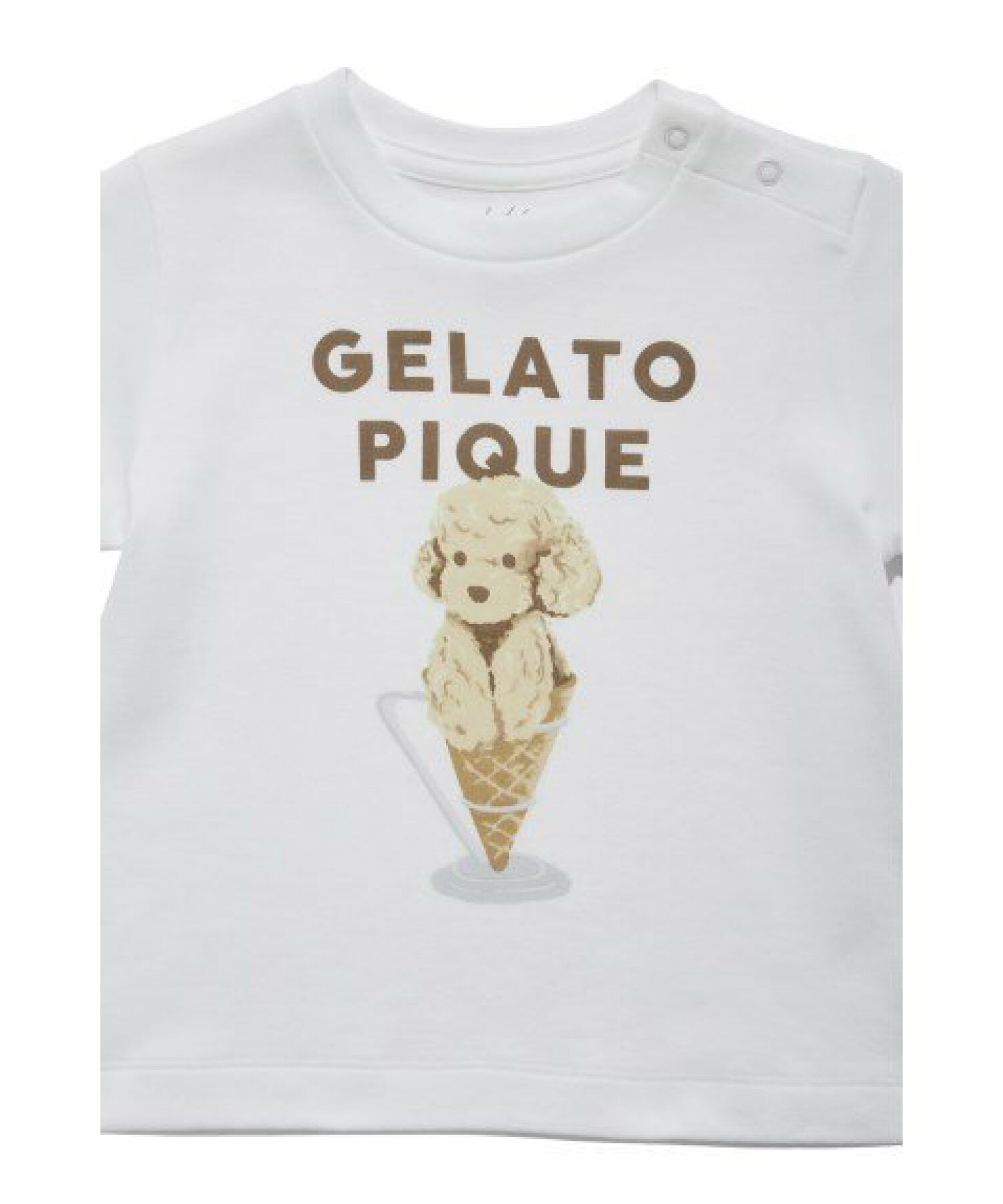 【BABY】アイスドッグワンポイントTシャツ